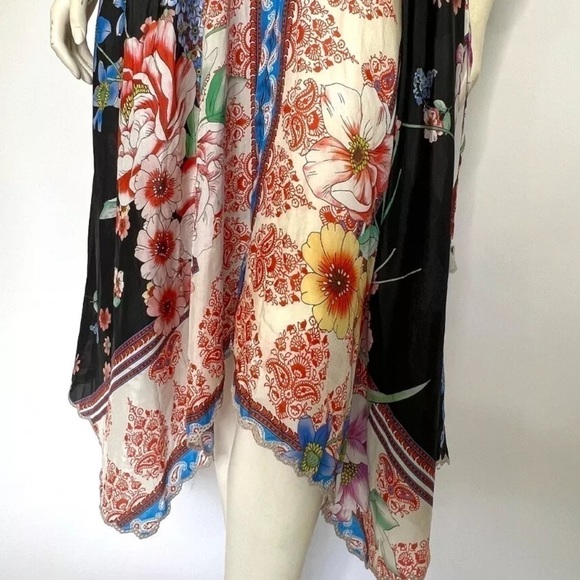 Johnny Was silk Geana Patsy dress NWT - Picture 7 of 14